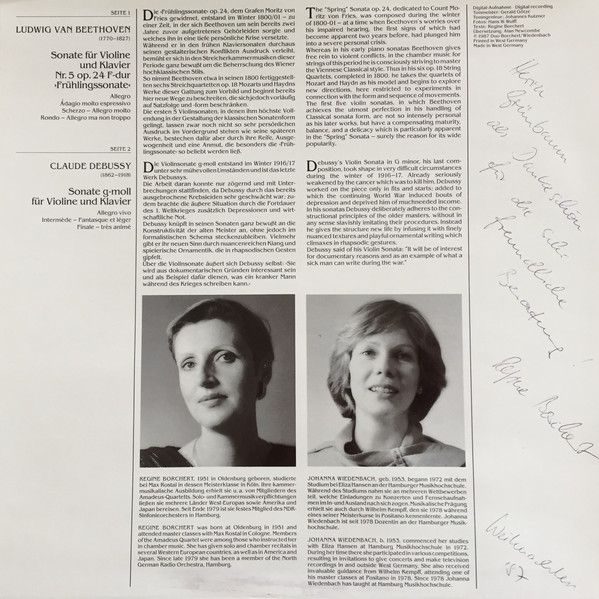 Not On Label none - Ludwig van Beethoven, Claude Debussy, Johann - Image 2