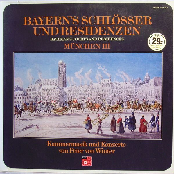 BASF 2921190-8 - Peter Von Winter - Bayern's Schlösser Und Resid