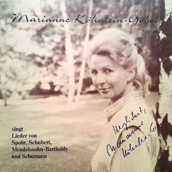 Not On Label 66-23260-01 - Marianne Köhnlein-Göbel, Louis Spohr,