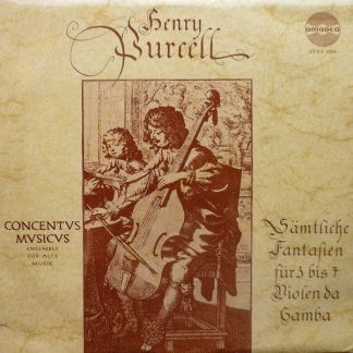 Amadeo AVRS 6306 - Henry Purcell, Concentus Musicus Wien - Sämtl