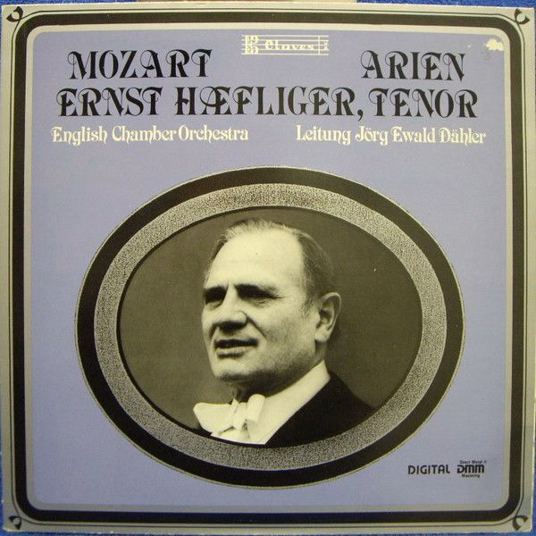 Claves D 8305 - Wolfgang Amadeus Mozart, Ernst Haefliger, Englis