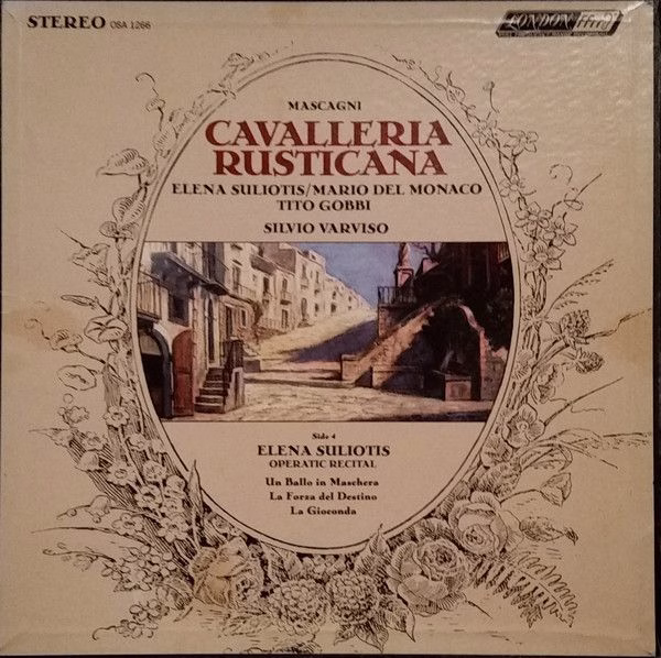 London Records OSA 1266 - Pietro Mascagni, Elena Souliotis, Mari