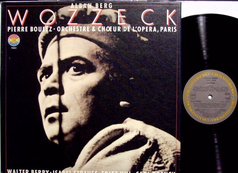 CBS Masterworks 79251 - Alban Berg, Pierre Boulez, Orchestre Nat