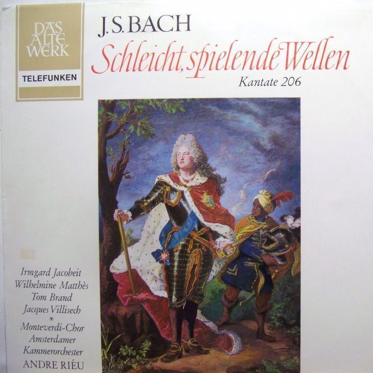 Telefunken SAWT 9425-B - Johann Sebastian Bach, Irmgard Jacobeit - Image 2