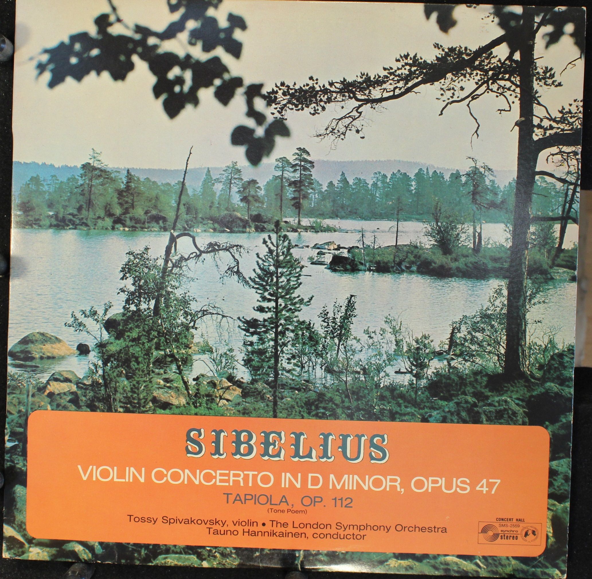 Concert Hall SMS-2559 - Jean Sibelius - Violin Concerto In D Min