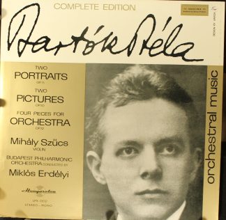 Hungaroton LPX 1302 - Béla Bartók, Mihály Szűcs, The Budapest Ph