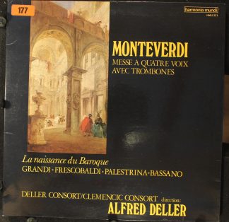 harmonia mundi France HM 221 - Claudio Monteverdi, Alessandro Gr