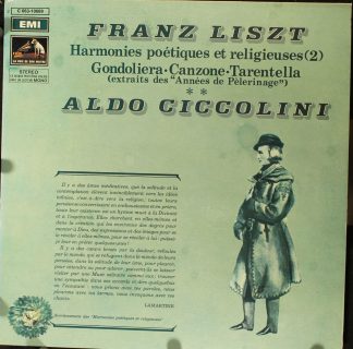 La Voix De Son Maître 2 C 063-10689 - Franz Liszt, Aldo Ciccolin
