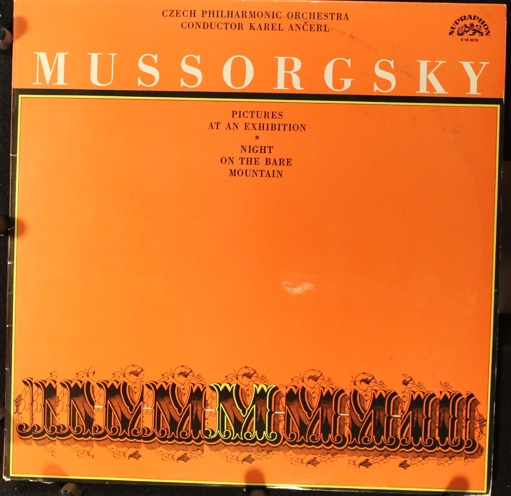 Supraphon 1 10 0570 - Modest Mussorgsky, The Czech Philharmonic