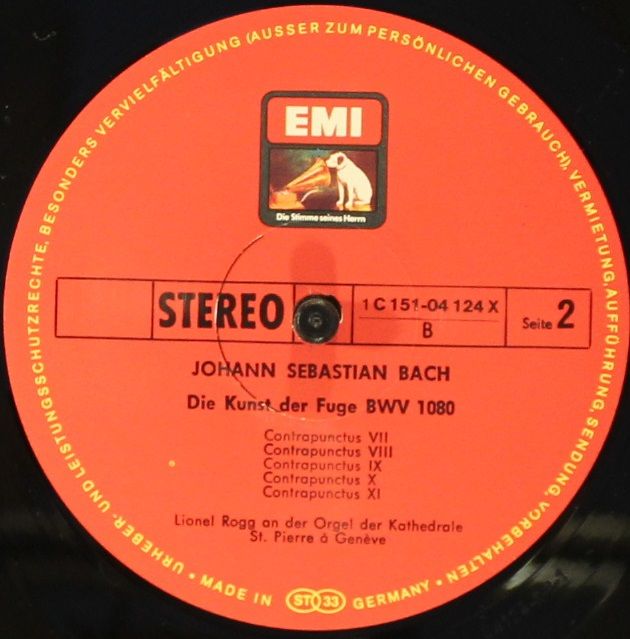 Die Stimme Seines Herrn 1 C 151-04 124 X - Johann Sebastian Bach - Image 4