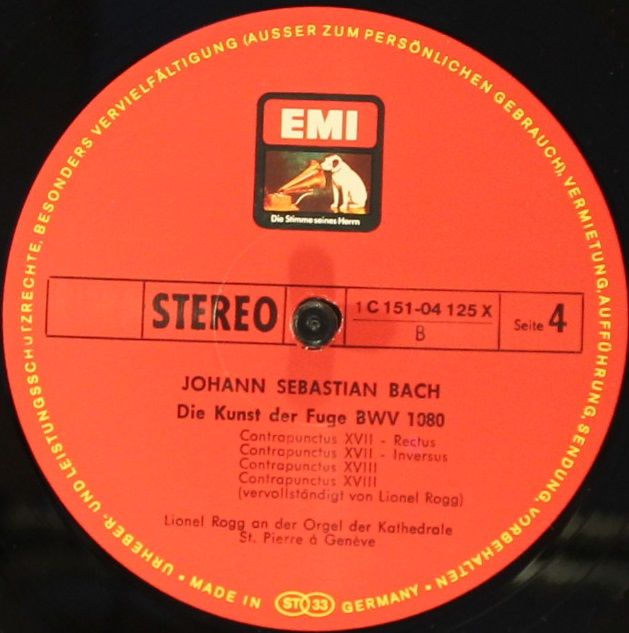 Die Stimme Seines Herrn 1 C 151-04 124 X - Johann Sebastian Bach - Image 5