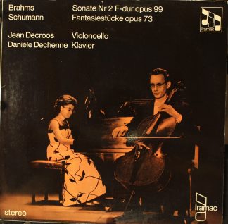 Iramac 6507 - Jean Decroos, Danielle Dechenne, Johannes Brahms,