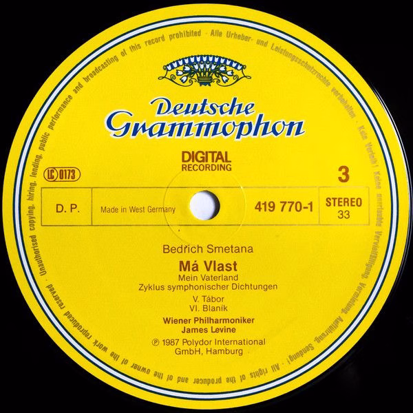 Deutsche Grammophon 419 768-1 - Bedřich Smetana, James Levine (2 - Image 5