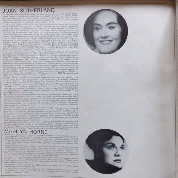 DECCA SET 374-5 - Giuseppe Verdi, Joan Sutherland, Marilyn Horne - Image 5
