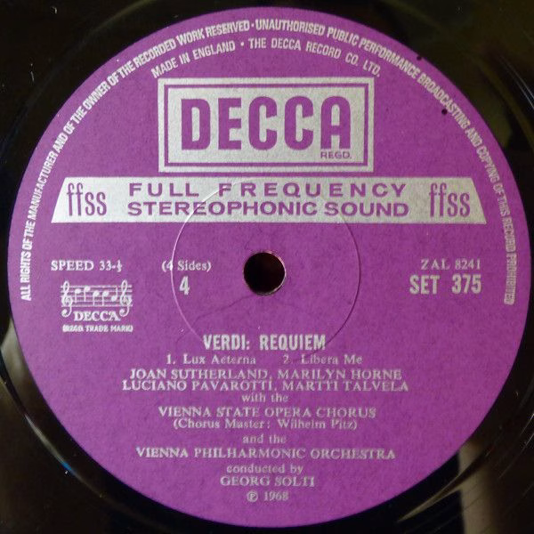 DECCA SET 374-5 - Giuseppe Verdi, Joan Sutherland, Marilyn Horne - Image 10