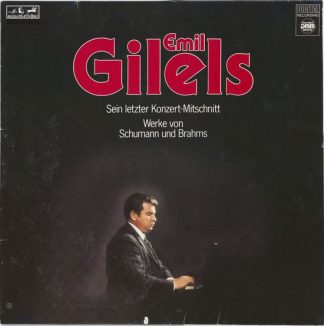Eurodisc 13 777 8 - Emil Gilels, Robert Schumann, Johannes Brahm