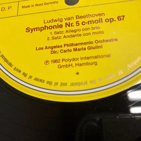 Deutsche Grammophon 2532 049 - Ludwig van Beethoven, Los Angeles - Image 6
