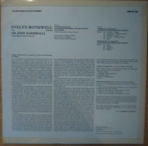 Pye Golden Guinea Records GGC 4065 - Joseph Haydn, Arcangelo Cor - Image 2