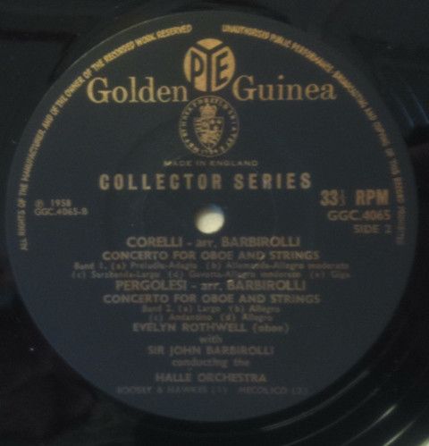 Pye Golden Guinea Records GGC 4065 - Joseph Haydn, Arcangelo Cor - Image 4