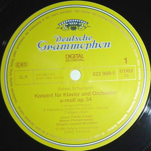 Deutsche Grammophon 423 989-1 G Q - Robert Schumann, Johannes Br - Image 3