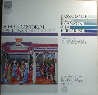 Deutsche Harmonia Mundi 1C 065 16 9558 1 - Alta Capella Und Cith