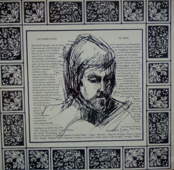 Da Camera Song SM 95055 - Niccolò Paganini, Luigi Boccherini, Ru - Image 2