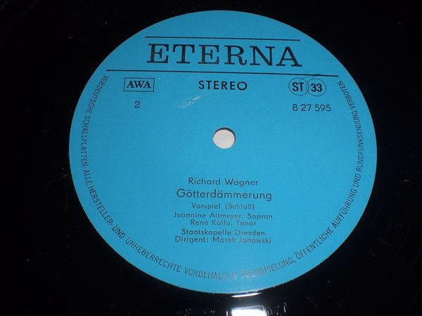 Eterna 8 27 595-600 - Richard Wagner, Rundfunkchor Leipzig, Chor - Image 4