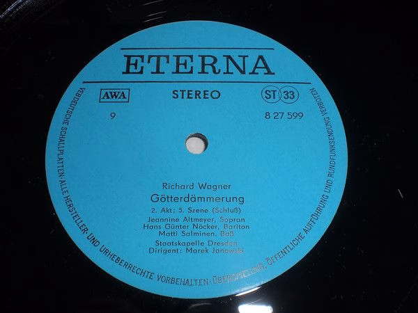 Eterna 8 27 595-600 - Richard Wagner, Rundfunkchor Leipzig, Chor - Image 11