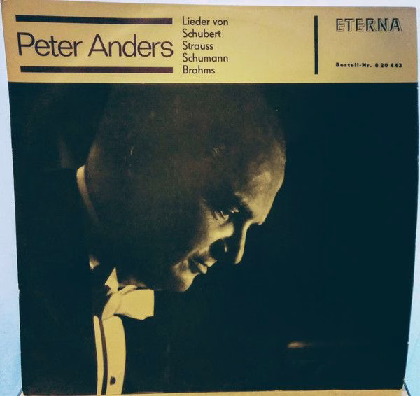 Eterna 8 20 443 - Peter Anders (2) - Lieder von Schubert, Straus