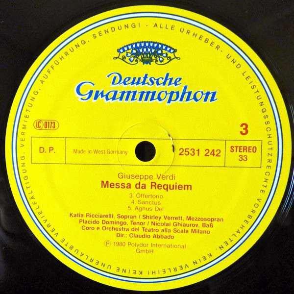 Deutsche Grammophon 2707 120 - Giuseppe Verdi, Claudio Abbado, K - Image 5