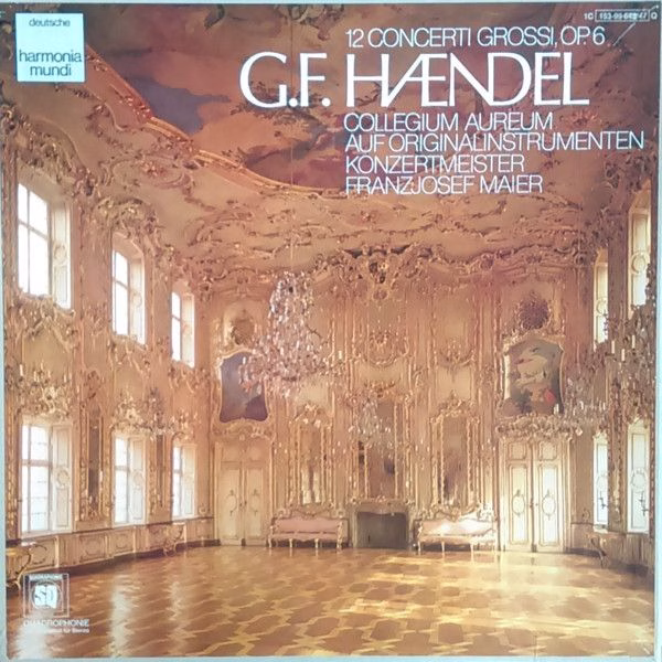 Deutsche Harmonia Mundi 1 C 153-99 645/47 - Georg Friedrich Händ