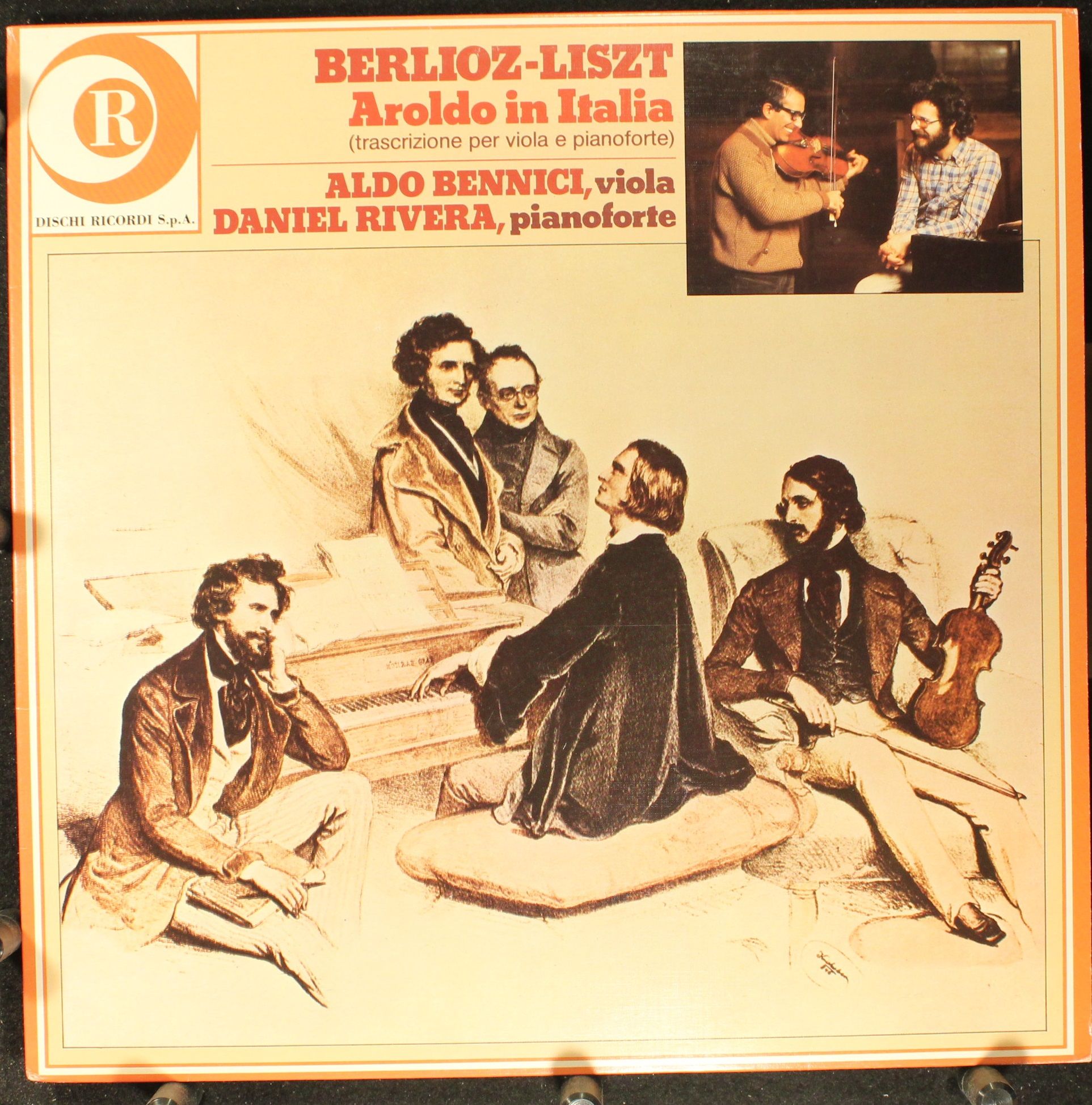 Dischi Ricordi RCL 27054 - Hector Berlioz, Franz Liszt, Aldo Ben