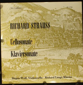 Da Camera Magna SM 93701 - Richard Strauss, Jürgen Wolf, Richard