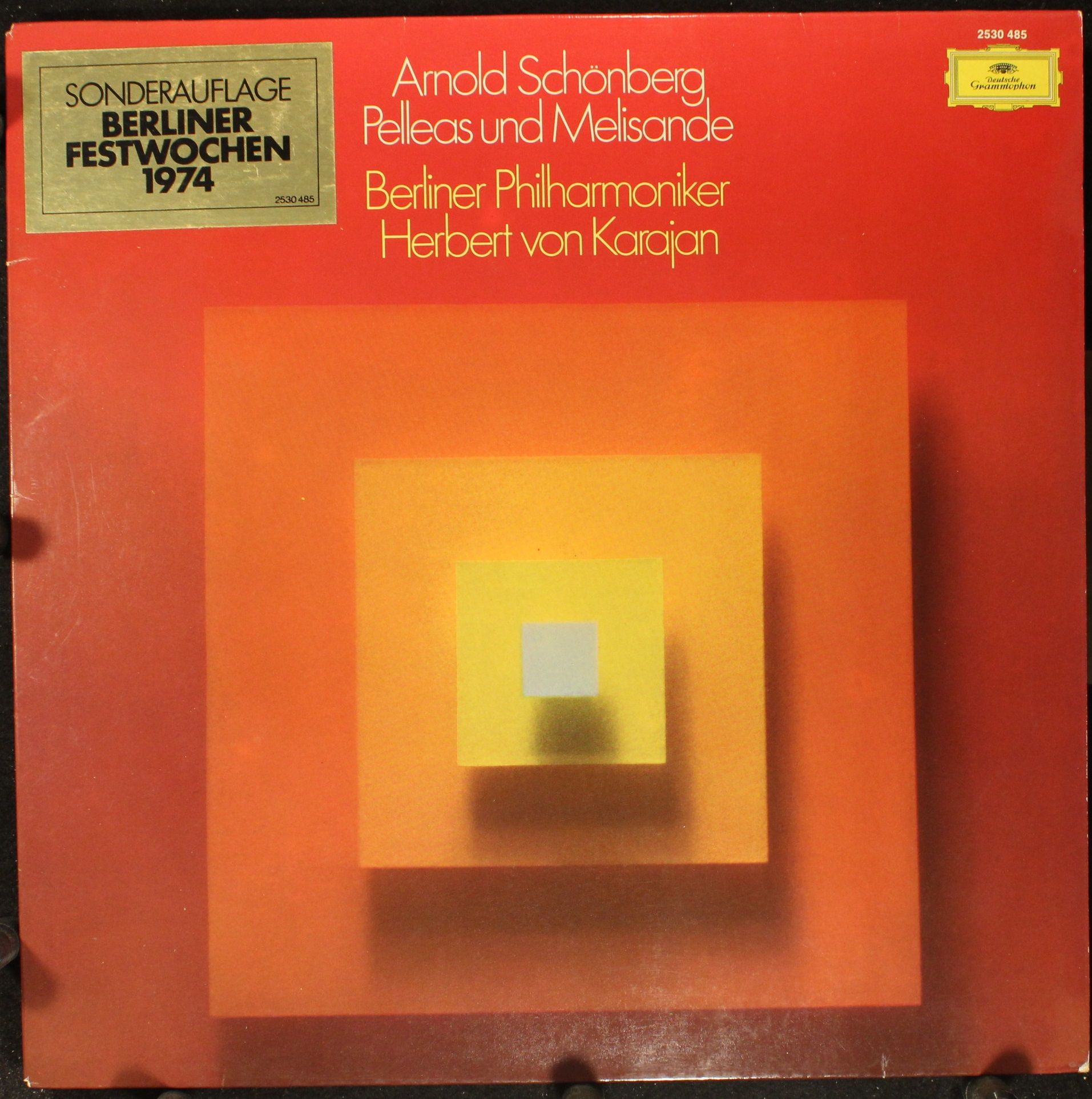 Deutsche Grammophon 2530 485 - Arnold Schoenberg, Berliner Philh