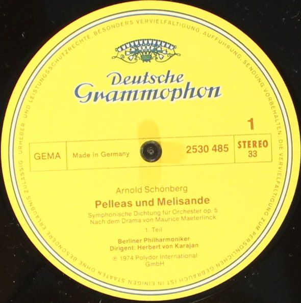 Deutsche Grammophon 2530 485 - Arnold Schoenberg, Berliner Philh - Image 3