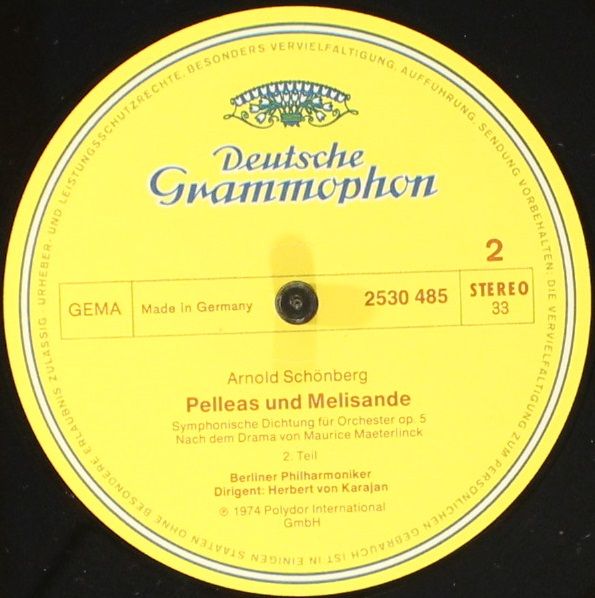 Deutsche Grammophon 2530 485 - Arnold Schoenberg, Berliner Philh - Image 4
