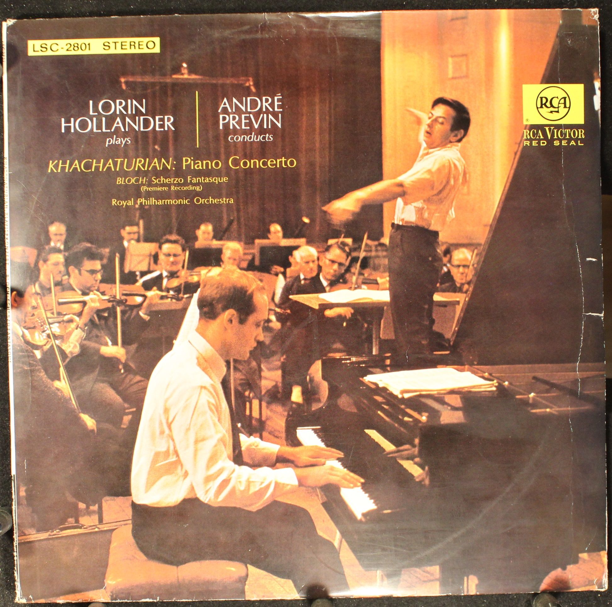 RCA Red Seal LSC 2801 - Aram Khatchaturian, Ernest Bloch, Lorin