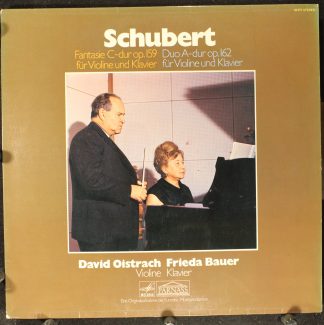 Parnass 92 372 - Franz Schubert, David Oistrach, Frida Bauer - F