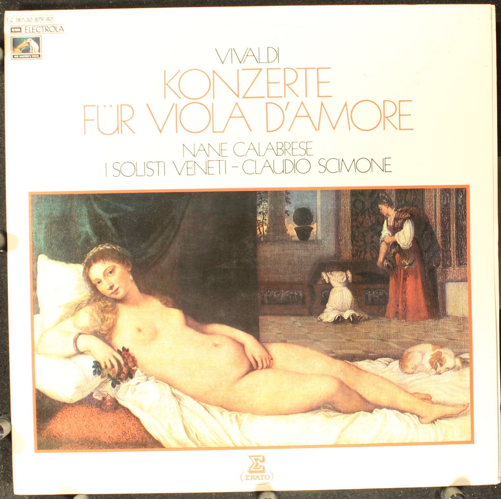 EMI Electrola 1 C 187-30 879/80 - Antonio Vivaldi, Nane Calabres