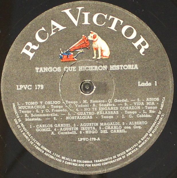 RCA Victor LPVC-179 - Various - 12 Tangos Que Hicieron Historia - Image 4