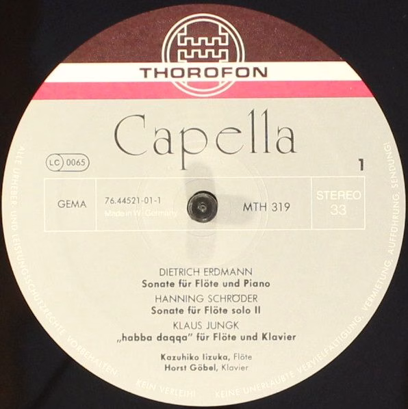 Thorofon Capella MTH 319 - Various - Flötenmusik Aus Unserer Zei - Image 3