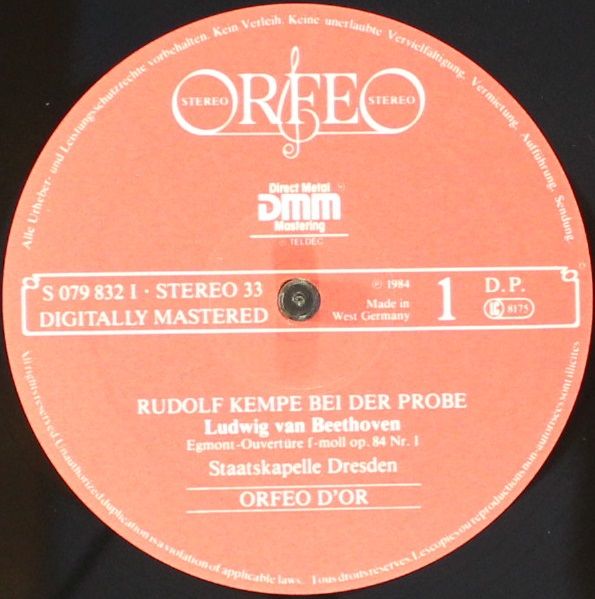 Orfeo (2) S 079832 I - Ludwig van Beethoven, Rudolf Kempe, Staat - Image 5