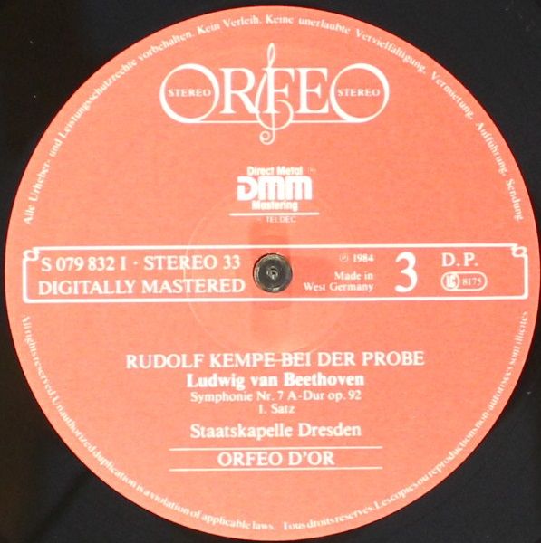 Orfeo (2) S 079832 I - Ludwig van Beethoven, Rudolf Kempe, Staat - Image 7