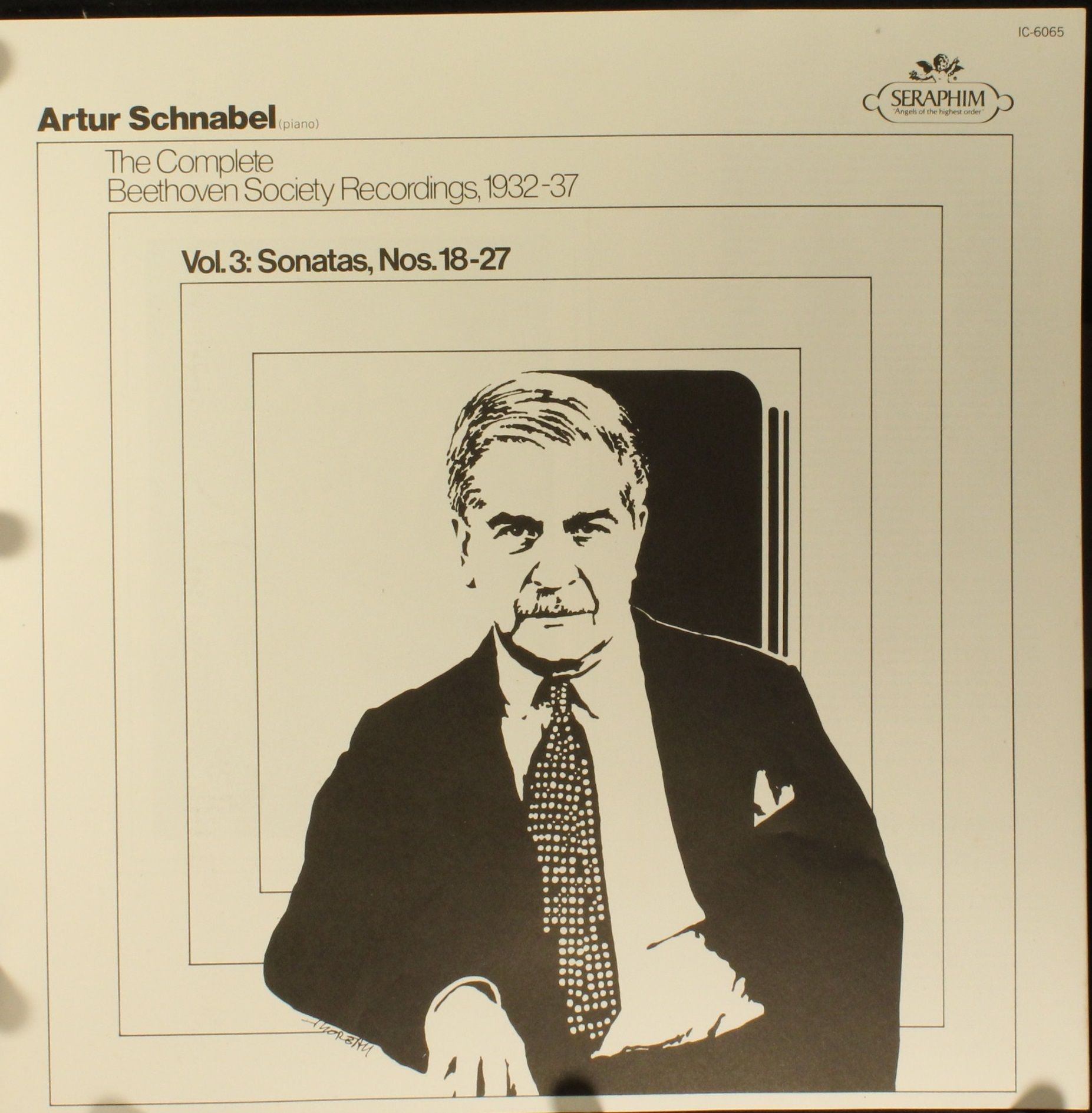 Seraphim IC-6065 - Artur Schnabel, Ludwig van Beethoven - The Co - Image 4