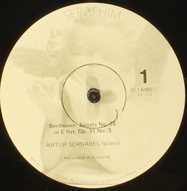 Seraphim IC-6065 - Artur Schnabel, Ludwig van Beethoven - The Co - Image 10