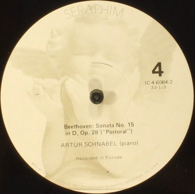 Seraphim IC-6064 - Artur Schnabel, Ludwig van Beethoven - The Co - Image 6
