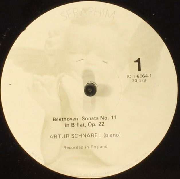 Seraphim IC-6064 - Artur Schnabel, Ludwig van Beethoven - The Co - Image 8