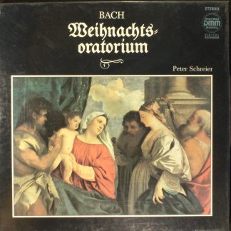 Eterna 7 25 159-161 - Johann Sebastian Bach, Peter Schreier - We