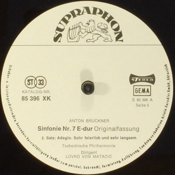 Supraphon 85 397 XK - Anton Bruckner, The Czech Philharmonic Orc - Image 10