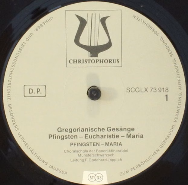 Christophorus SCGLX 73 906 - Choralschola Der Benediktinerabtei - Image 5